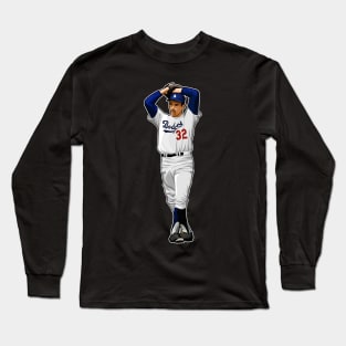 Sandy Koufax #32 Pitches Legend Long Sleeve T-Shirt